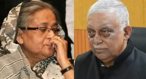 Government Making Maximum Effort to Bring Back Sheikh Hasina and Kamal: Legal Adviser Professor Asif Nazrul, Legal, Justice and Parliamentary Affairs Adviser, has stated that the interim government is making maximum efforts to bring back Sheikh Hasina and Asaduzzaman Khan Kamal, who were sentenced to death for the brutal killings during the July uprising. Speaking at a briefing at the Foreign Service Academy in Dhaka on Thursday, he said, “The government is considering seeking assistance from the International Criminal Court to repatriate Sheikh Hasina and Kamal.” Professor Nazrul also mentioned that India has been urged to return the convicts properly. He added, “India should repatriate Hasina and respect the Bangladeshi people’s demand for justice.”