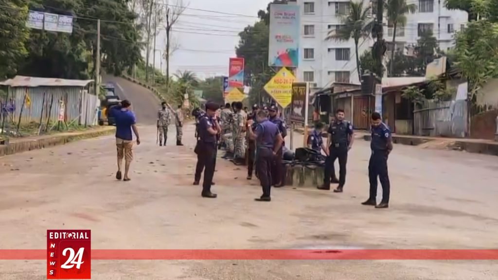 খাগড়াছড়িতে ১৪৪ ধারা জারি, থমথমে পরিস্থিতি ও কড়া নিরাপত্তা l Editorial News 24