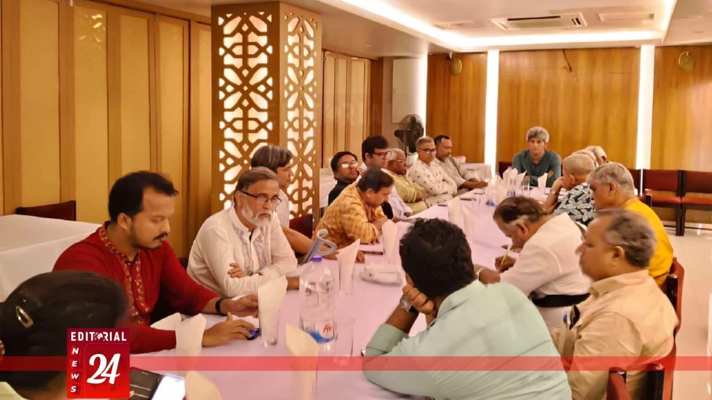 রাজনৈতিক সংকট সমাধানে ঐকমত্যের খোঁজে গণতন্ত্র মঞ্চ ও পাঁচ বাম দলের বৈঠক l Editorial News 24