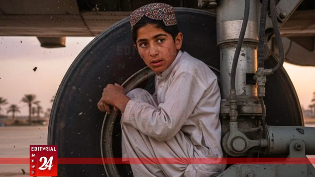 বিমানের ল্যান্ডিং গিয়ারে লুকিয়ে কাবুল থেকে দিল্লি: আটক ১৩ বছরের কিশোর l Editorial News 24