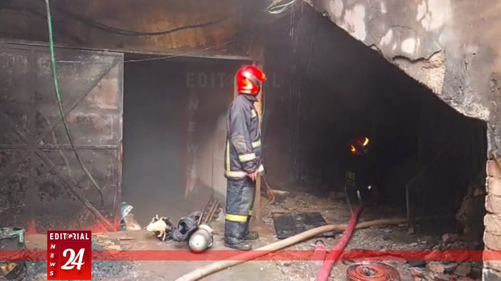 টঙ্গীতে ভয়াবহ অগ্নিকাণ্ডে মামলা, চারজনের নাম উল্লেখ l Editorial News 24