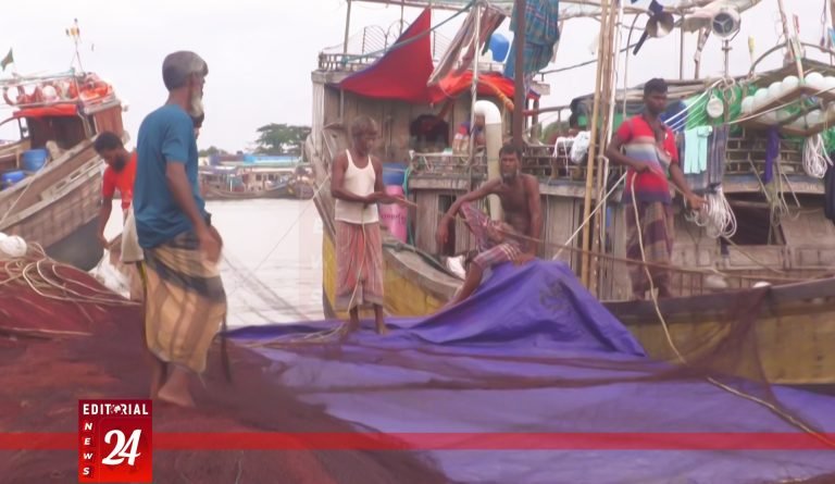 ইলিশ শিকারে নিষেধাজ্ঞা: খাদ্য সহায়তা না পেয়ে অনাহারে জেলেরা, নামমাত্র বরাদ্দেও নয়-ছয়ের অভিযোগ l Editorial News 24