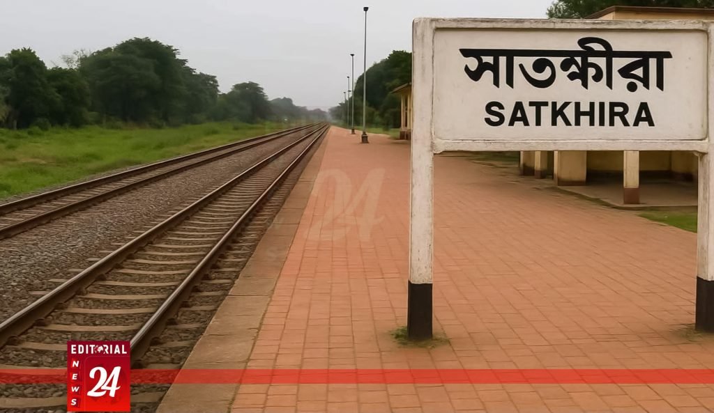 সাতক্ষীরায় নতুন রেললাইন স্থাপনের অপেক্ষায় ব্যবসায়ীরা, বাণিজ্যের প্রসার আশা l Editorial News 24