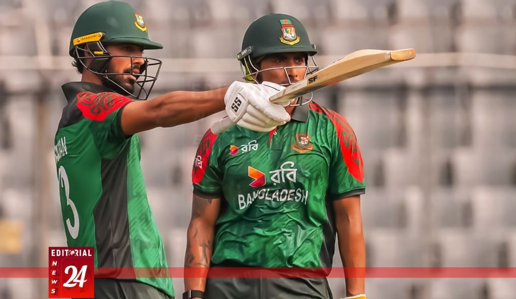 সেঞ্চুরির দুয়ারে থেমে গেলেন সাইফ ও সৌম্য, রেকর্ড জুটির পর আক্ষেপের বিদায় l Editorial News 24