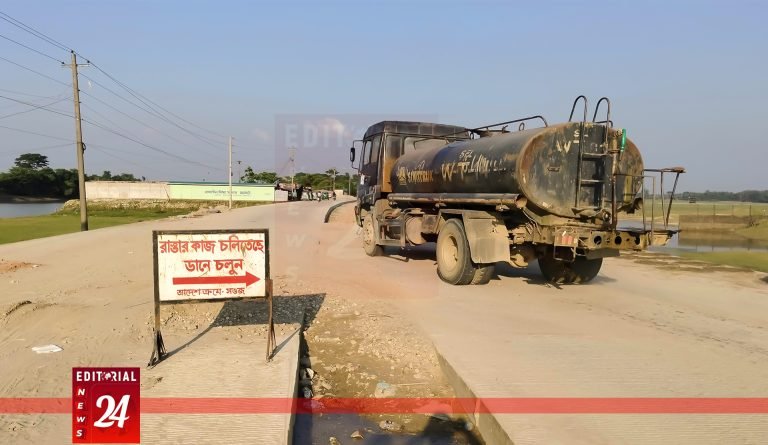 "সিলেট-কুমারগাঁও-বাদাঘাট চার লেন প্রকল্পে স্থবিরতা, তিন বছরেও শেষ হয়নি কাজ" l Editorial News 24