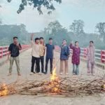 ইউপিডিএফ সদস্য হত্যার প্রতিবাদে সাজেকে আধাবেলা সড়ক অবরোধ